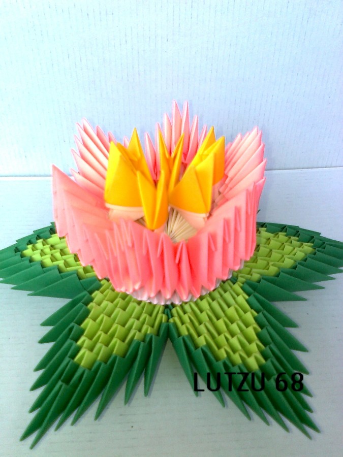 origami lotus… Album Lutzu Page 3662 3D Origami Art
